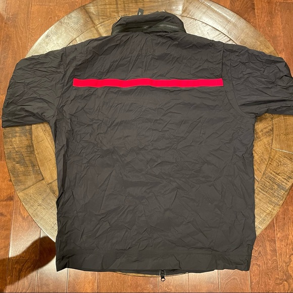 NIKE/JORDAN Wings Of Flight Windbreaker Jacket AH6242-010 Black Medium - Picture 4 of 6